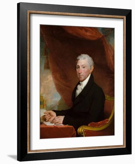 James Monroe, c.1820-22-Gilbert Stuart-Framed Giclee Print