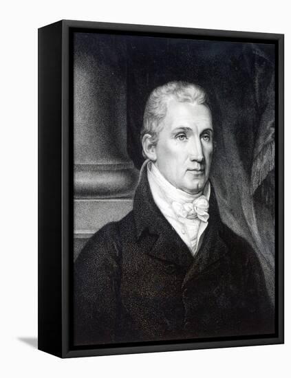 James Monroe, Engraved by Thomas Gimbrede-American School-Framed Premier Image Canvas