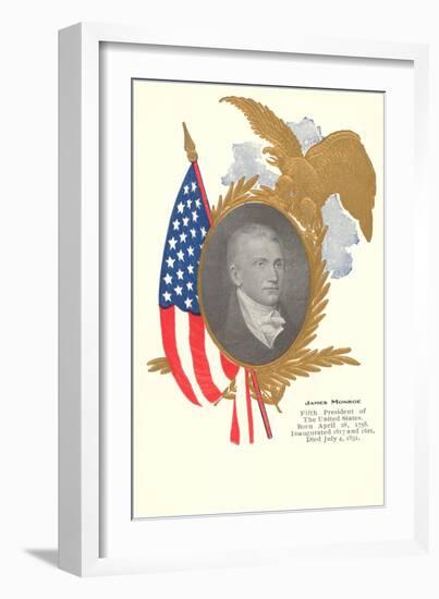 James Monroe-null-Framed Premium Giclee Print