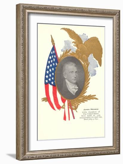 James Monroe-null-Framed Art Print