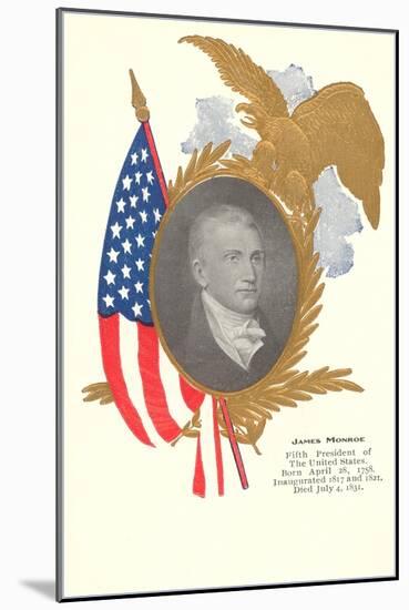 James Monroe-null-Mounted Art Print