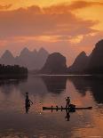 Cormorant Fishermen, Li River, Yangshuo, China-James Montgomery Flagg-Photographic Print