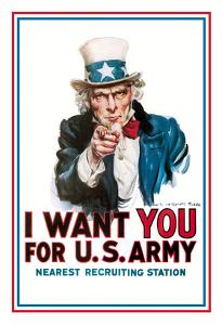 I Want You for the U.S. Army by James Montgomery Flagg