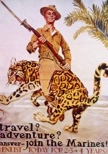 World War I American Recruiting Poster, 1918 by James Montgomery Flagg