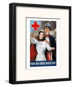 World War Ii: Red Cross by James Montgomery Flagg