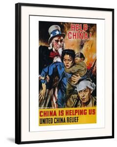 Wwii Poster: "Help China" by James Montgomery Flagg