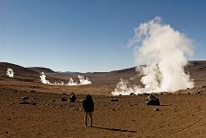 The Sol De Manana Geysers, a Geothermal Field at a Height of 5000 Metres, Bolivia, South America-James Morgan-Framed Photographic Print