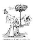 "Say! I've got a great idea for a dark horse?me!" - New Yorker Cartoon-James Mulligan-Framed Premium Giclee Print