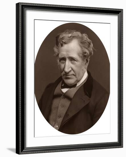 James Nasmyth, Scottish Engineer and Astronomer, 1877-Lock & Whitfield-Framed Photographic Print