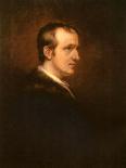 Self Portrait of the Artist Painting Sir Walter Scott (1771-1832)-James Northcote-Giclee Print
