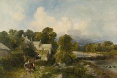 Landscape with a Farm-James Peel-Framed Giclee Print