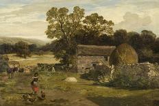 Landscape with a Farm-James Peel-Framed Giclee Print