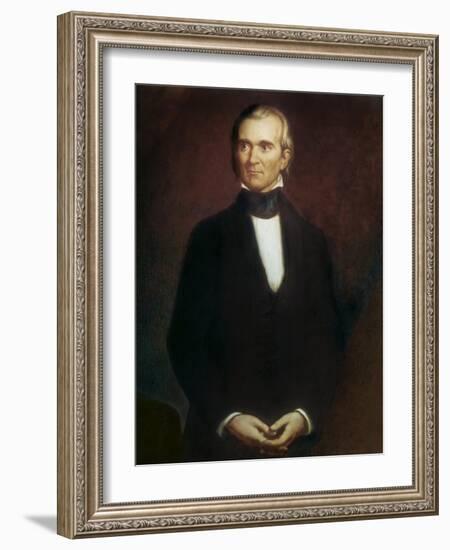 James Polk, (President 1845-1849)-George Peter Alexander Healy-Framed Giclee Print