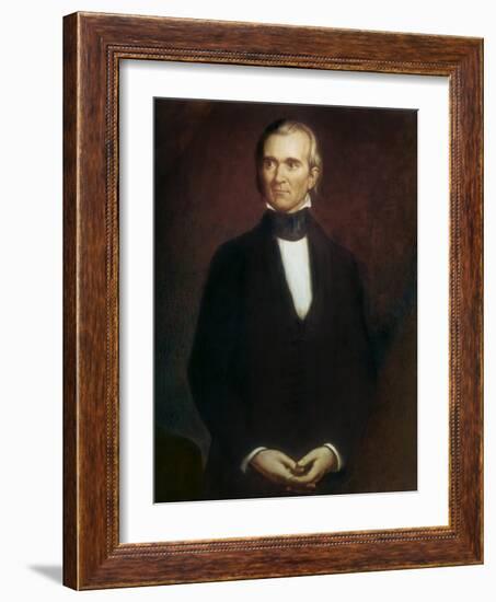 James Polk, (President 1845-1849)-George Peter Alexander Healy-Framed Giclee Print