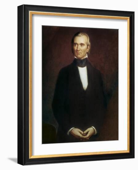 James Polk, (President 1845-1849)-George Peter Alexander Healy-Framed Giclee Print