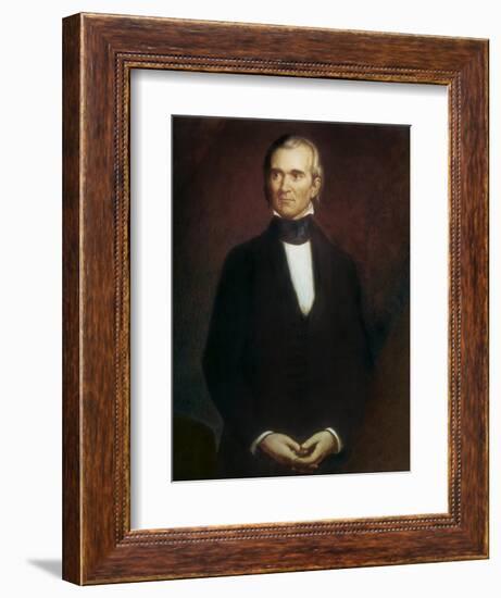 James Polk, (President 1845-1849)-George Peter Alexander Healy-Framed Giclee Print