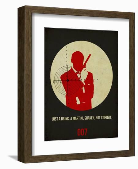 James Poster Black 4-Anna Malkin-Framed Art Print