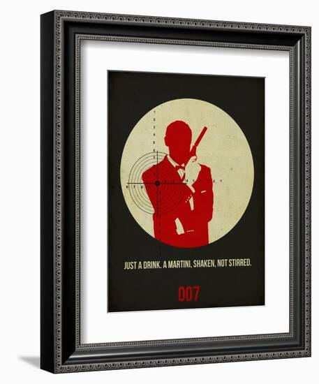 James Poster Black 4-Anna Malkin-Framed Art Print