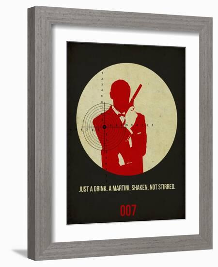 James Poster Black 4-Anna Malkin-Framed Art Print