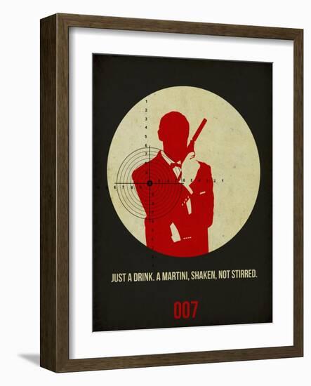 James Poster Black 4-Anna Malkin-Framed Art Print