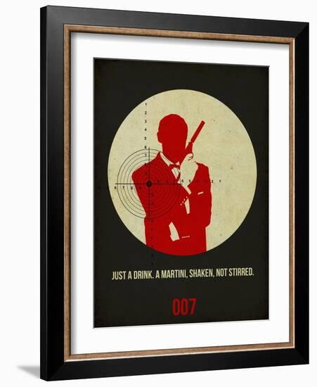 James Poster Black 4-Anna Malkin-Framed Art Print