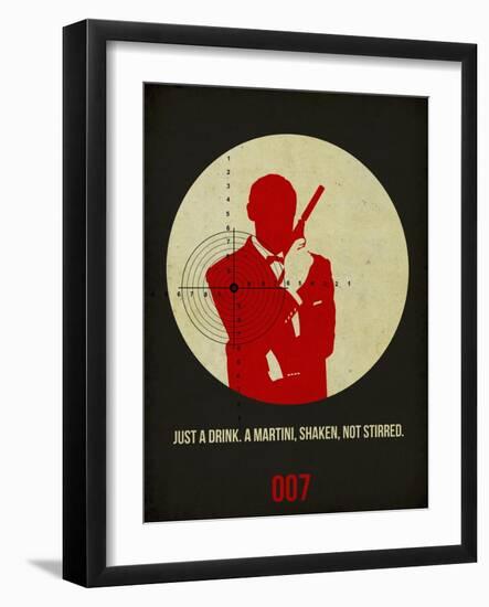 James Poster Black 4-Anna Malkin-Framed Art Print