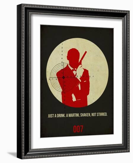 James Poster Black 4-Anna Malkin-Framed Art Print