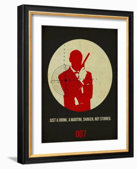 James Poster Black 4-Anna Malkin-Framed Art Print