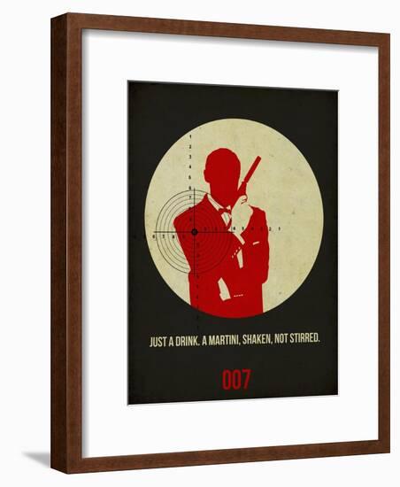 James Poster Black 4-Anna Malkin-Framed Art Print