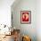 James Poster Red 2-Anna Malkin-Framed Art Print displayed on a wall