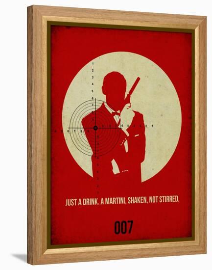 James Poster Red 4-Anna Malkin-Framed Stretched Canvas