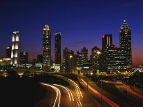 Atlanta at Dusk-James Randklev-Photographic Print