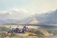 Bala Hissar and City of Kabul with the British Cantonments from the Ba Maroo Hill-James Rattray-Giclee Print