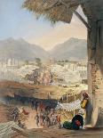 City of Kandahar, Its Principal Bazaar and Citadel, Taken from the Nakarra Khauneh-James Rattray-Giclee Print