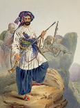 Khoja Padshauh, a Ko i staun chief, with his armed retainers, 1848-James Rattray-Giclee Print