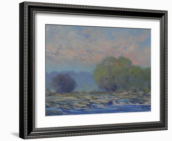 James River from Belle Isle I-Chuck Larivey-Framed Art Print