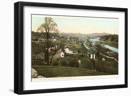 James River, Lynchburg, Virginia-null-Framed Art Print
