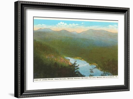 James River, Lynchburg, Virginia-null-Framed Art Print