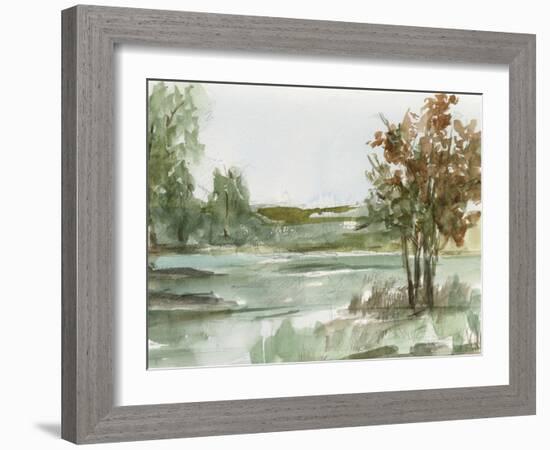 James River Study II-Ethan Harper-Framed Art Print