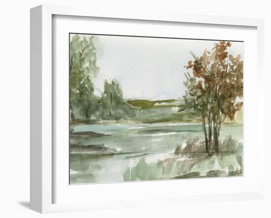 James River Study II-Ethan Harper-Framed Art Print