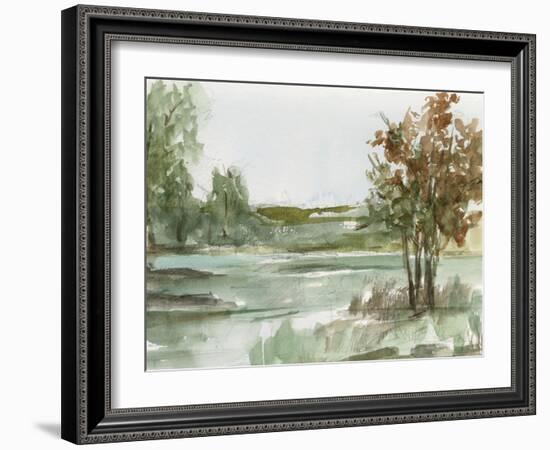 James River Study II-Ethan Harper-Framed Art Print