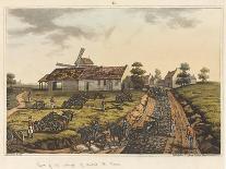 Observatory, from ‘An Historical Account of the Battle of Waterloo’, 1817 (Coloured Aquatint)-James Rouse-Giclee Print