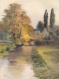 'View on the Wandle', 1912, (1914)-James S Ogilvy-Framed Giclee Print