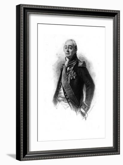 James Saumarez (1759-183), 1st Baron De Saumarez, 1837-William Greatbach-Framed Giclee Print