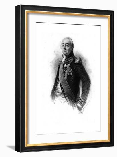 James Saumarez (1759-183), 1st Baron De Saumarez, 1837-William Greatbach-Framed Giclee Print