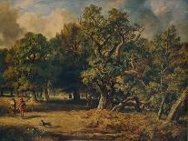 A Wooded Landscape, 1828 (Oil on Panel)-James Stark-Giclee Print