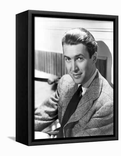 James Stewart (b/w photo)-null-Framed Stretched Canvas