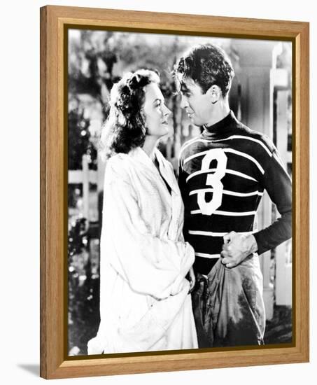 James Stewart, It's a Wonderful Life (1946)-null-Framed Stretched Canvas