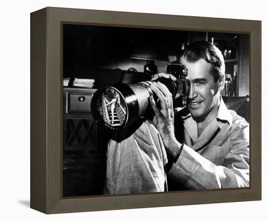 James Stewart, Rear Window, 1954-null-Framed Stretched Canvas