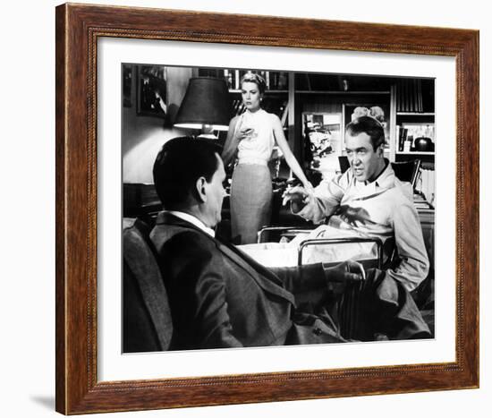 James Stewart, Rear Window (1954)-null-Framed Photo